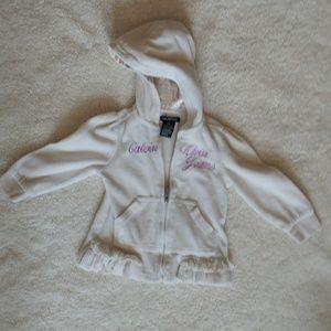 Cream Calvin Klein Hoodie